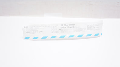 BD 382623 Insyte Autoguard BC Winged Shielded IV Cath. 22GA x 1inch 37mL/min